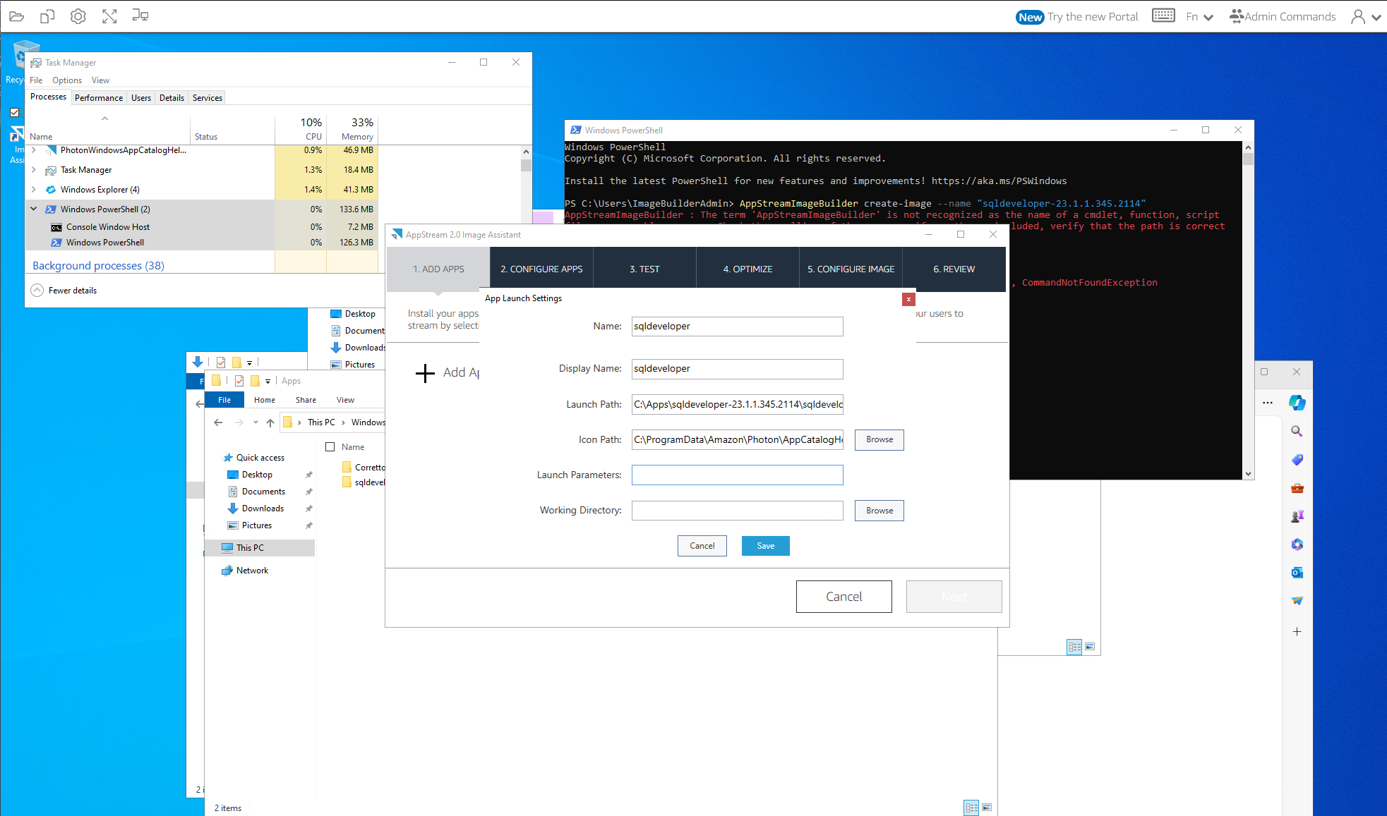 Image builder setup 01