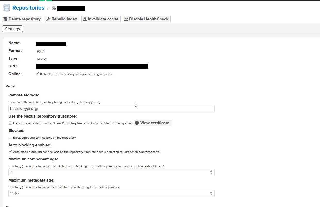 Nexus proxy pypi Nexus proxy pypi