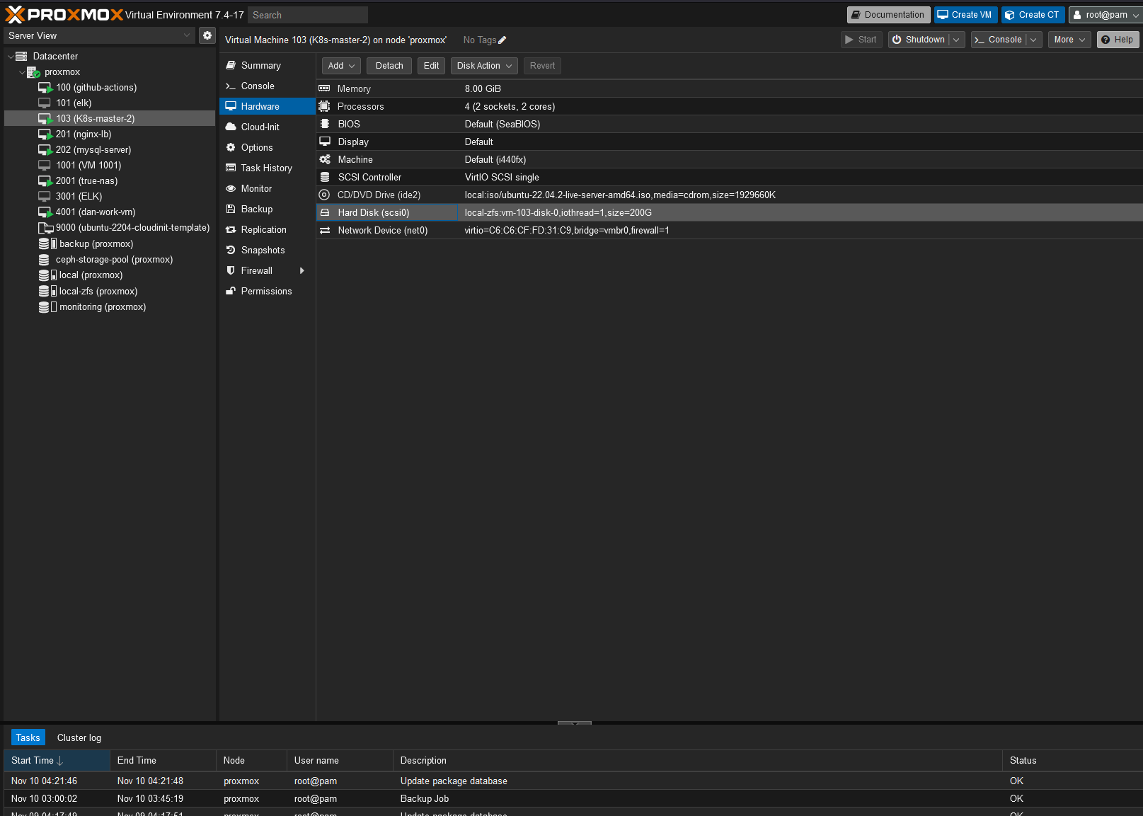 Proxmox resize disk select vm Proxmox resize disk select vm